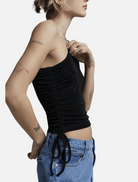 Tops Diva One Shoulder Top - Black