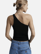 Tops Diva One Shoulder Top - Black
