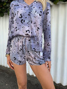 Clothing Flowy Shorts - Purple
