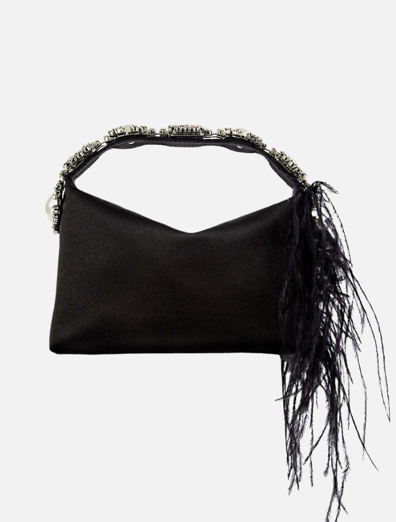 Accessories Kinny Feather Bag - Black