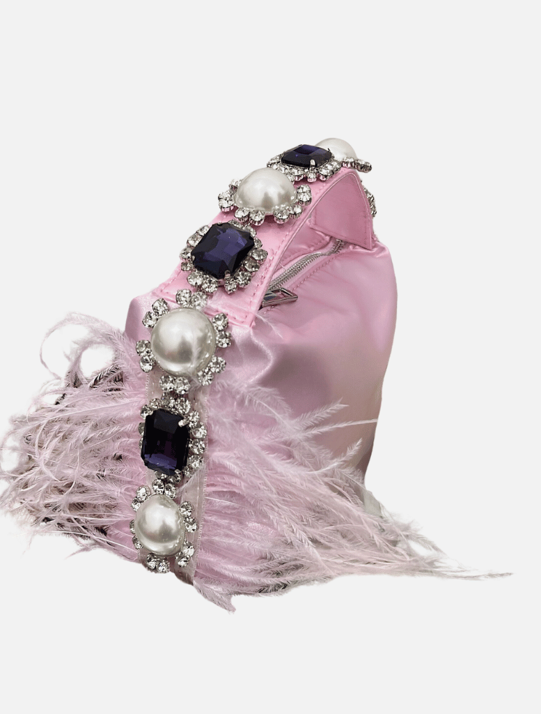 Accessories Kinny Feather Bag - Pink