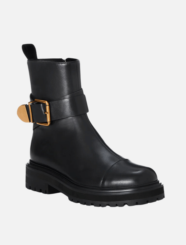 Shoes Rosa - Black Leather