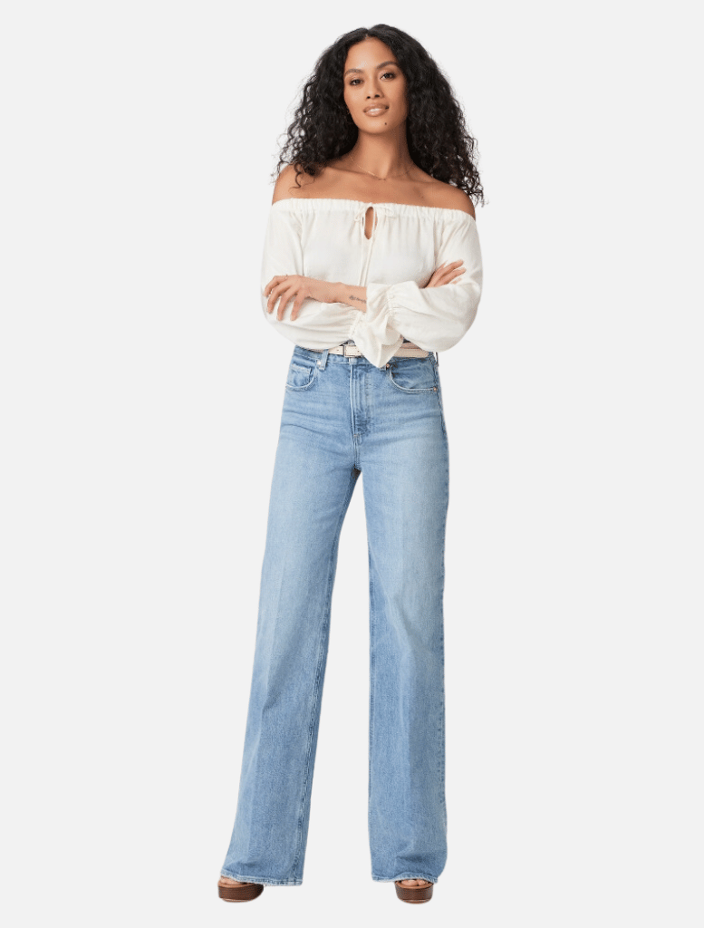 Denim Sasha High Rise Wide Leg - Magnifique