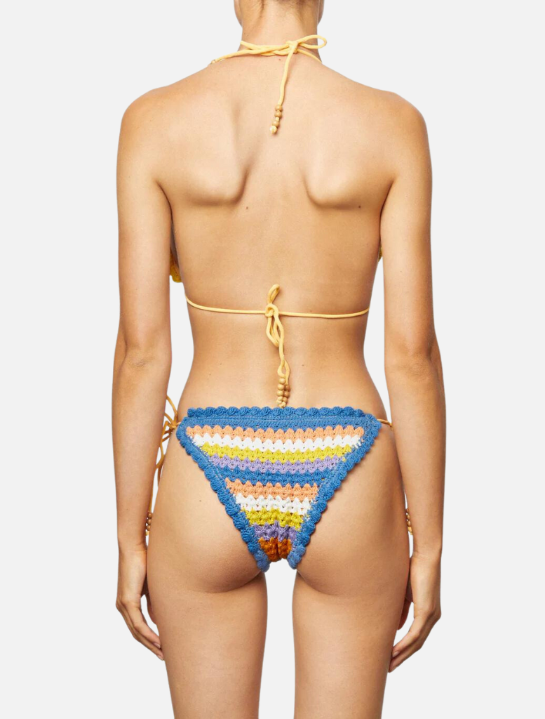 Swimwear The Crochet Tri Top - Azores