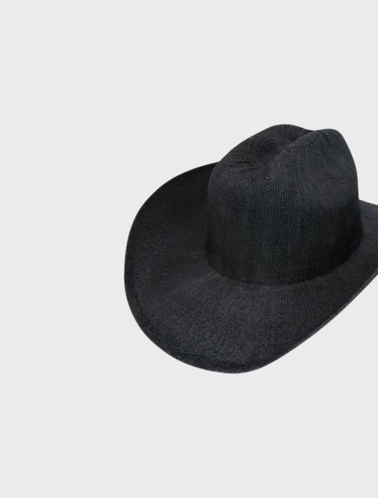 Black fedora by Addison Racewear, showcasing a refined design suitable for both racing and everyday use.