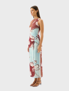 Marisol Bloom Avalon Dress displays a lively floral design, ideal for casual outings or special events in sunny seasons.
