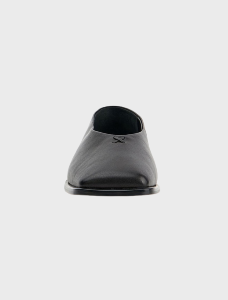 Classic black jade ballet flats, ideal for both casual outings and dressier events.