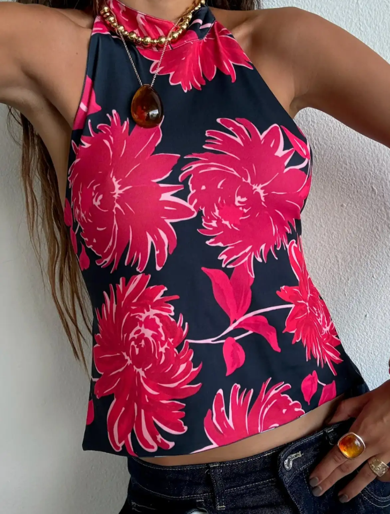 Dalia Reversible Top designed for versatility, offering a trendy reversible option for diverse fashion choices.