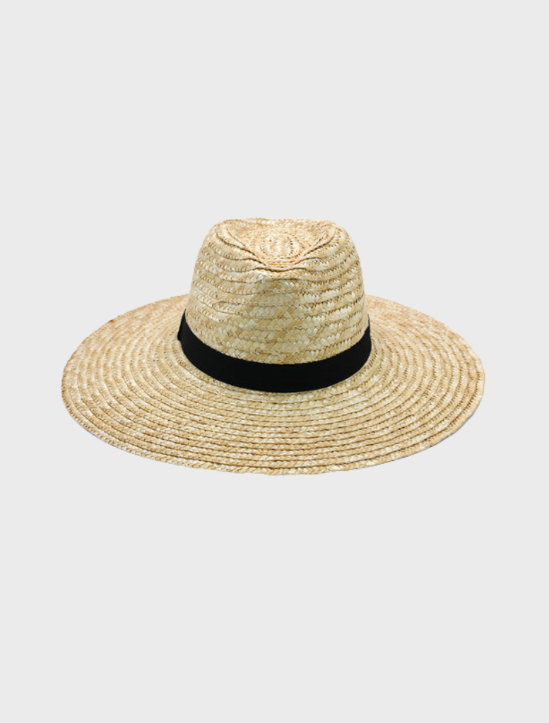 Timeless black Dion Fedora featuring a wide brim and a fashionable band, perfect for both casual and formal wear.