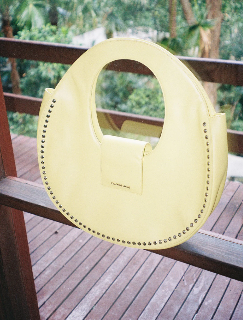 Elegant Inka Bag in Butter shade, showcasing a modern design ideal for both casual and formal settings.