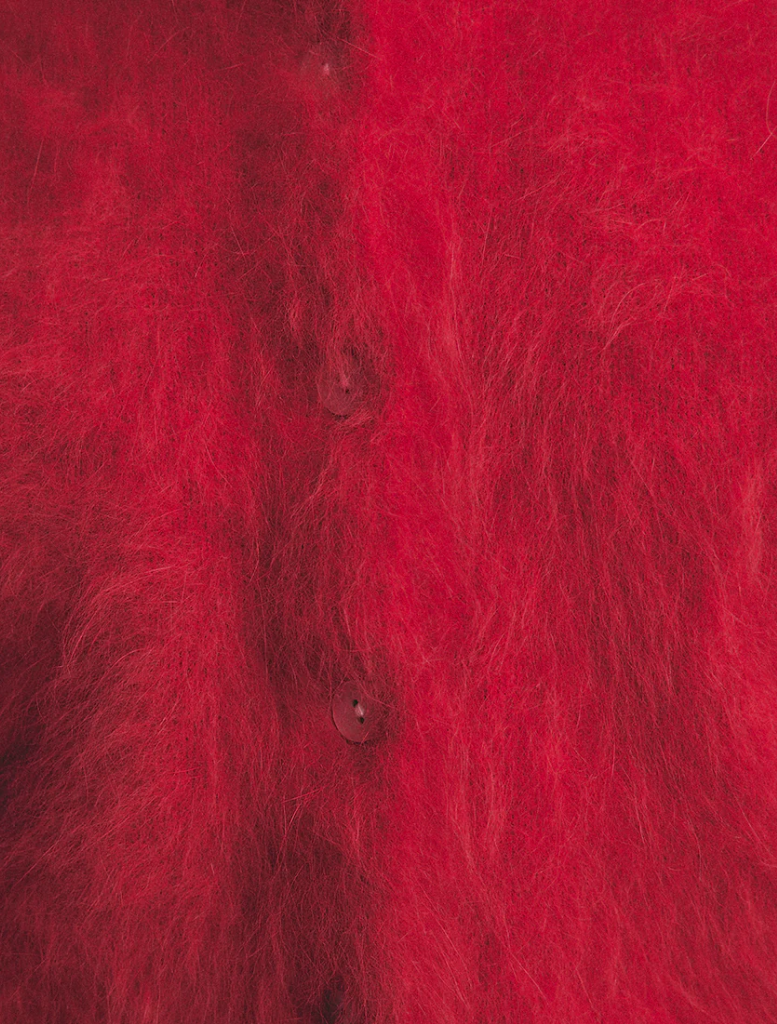 Flame Bella Cashmere Cardigan, designed with a soft texture and sophisticated look, ideal for chic layering.