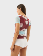 Marly Tee in Marisol Bloom style, displaying a cheerful floral design on a soft fabric, perfect for laid-back fashion.