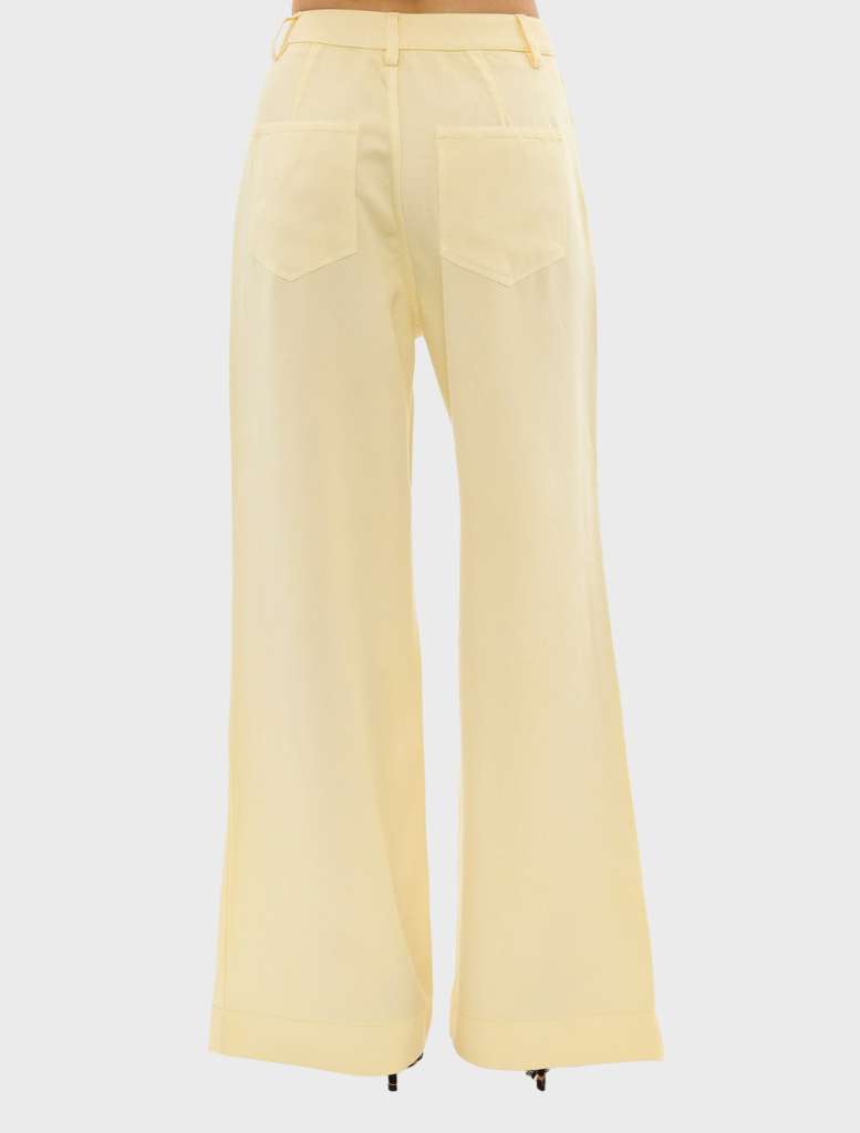Soft and stretchy leopard print shorts in pale yellow, part of the Celeste Jean Pant range.