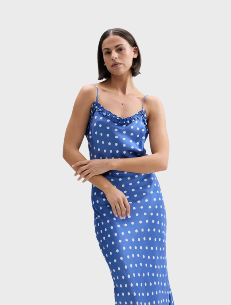 Royal antique Posey dress showcasing a rich color and delicate floral designs, perfect for formal occasions.