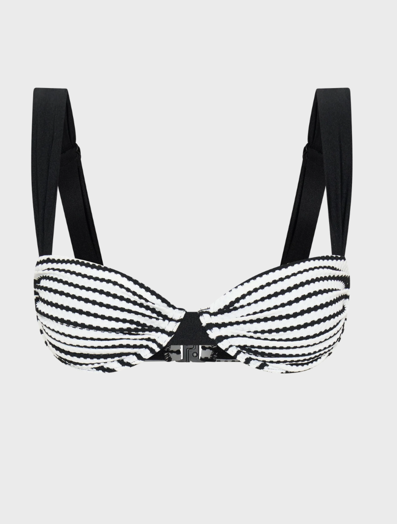 Selene swimwear top from Rhodes, featuring a stylish design suitable for beach or poolside wear.