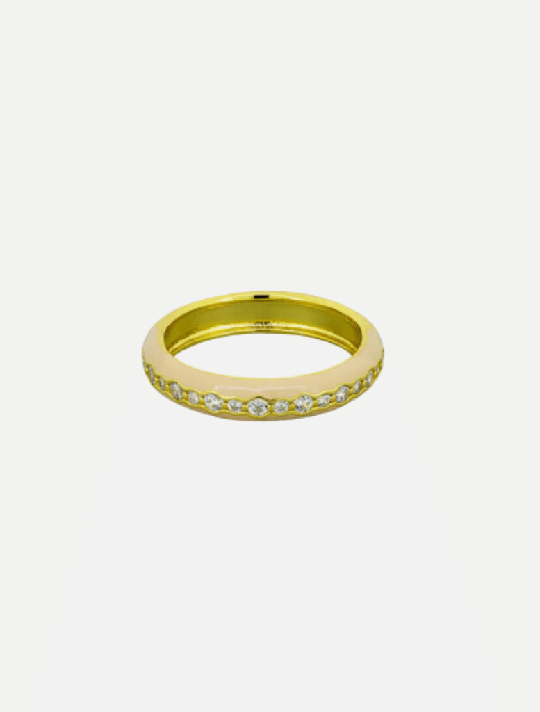 Clover Ring - Gold Peach - Insurge Clothing