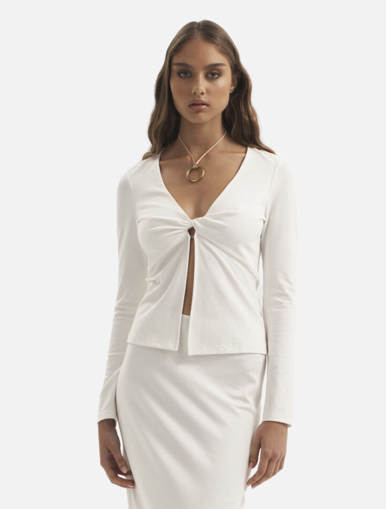 Clothing Theo Top - Ivory