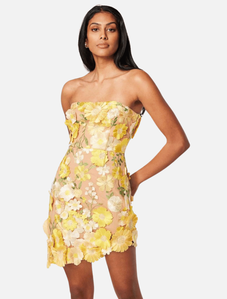 New Age Dress - YellowMulti | brand-Elliatt, Dress, Dresses, Long Dress, Long Dresses, price-$250+ | Elliatt