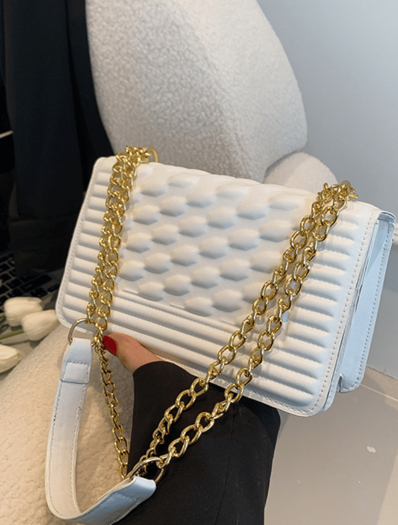 Accessories Clancy Quilted Bag - White