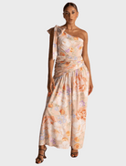 Clothing Claudia Maxi Dress – Peachy Floral