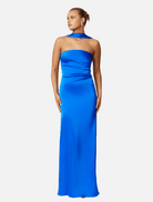 Clothing Dominic Dress- Cobalt