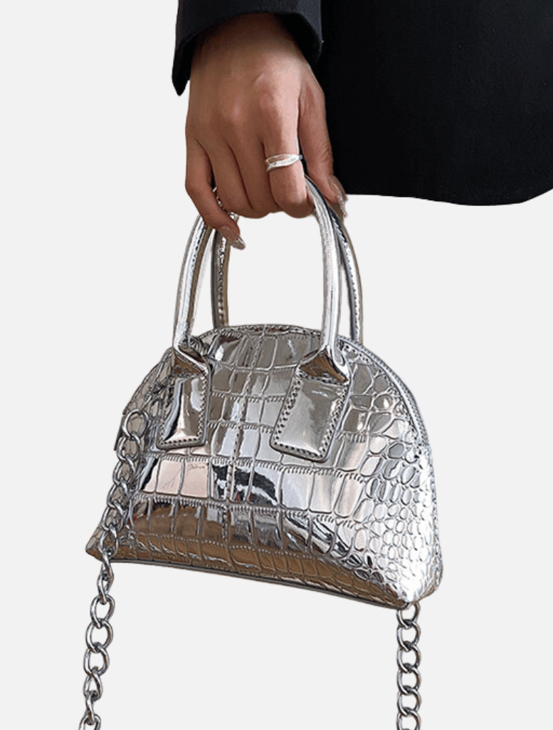 Audrey Bag - Silver Metalic | Accessories | Accessories, Bag, Bags, brand-Insurge Clothing, Cross body bag, handbag, price-$50 - $100, shoulder bag | Insurge Clothing