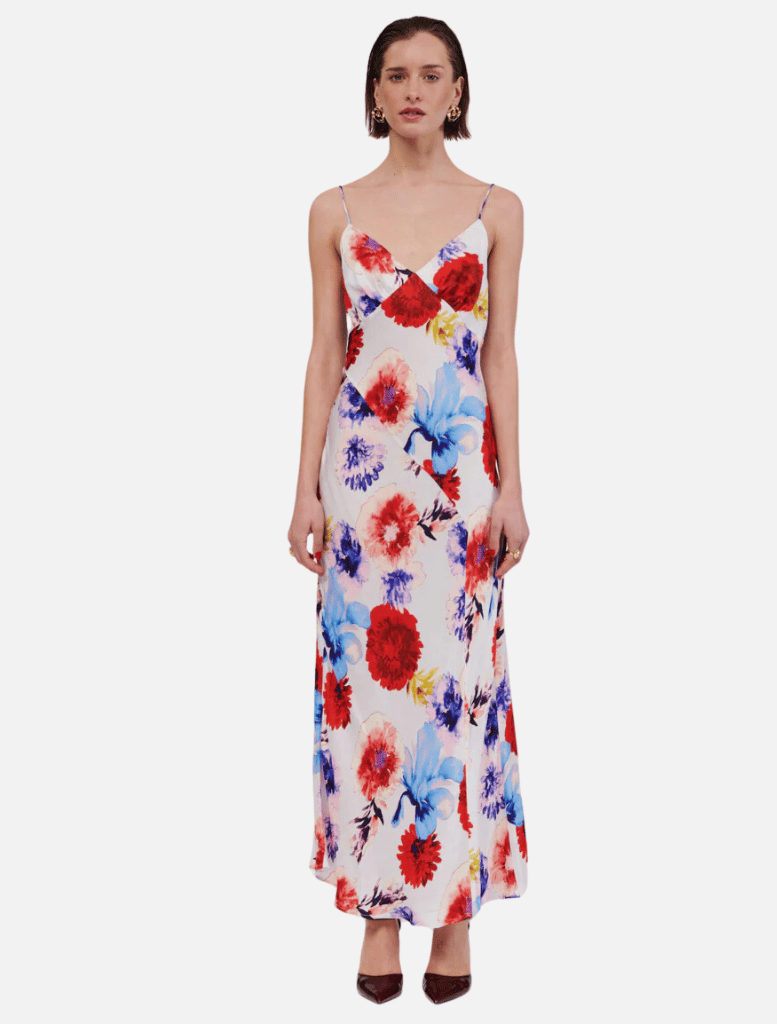 Clothing Amie Slip Maxi Dress - Floral Print