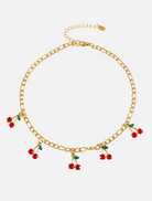 Accessories Cherry Cola Necklace - Gold