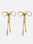 Accessories Queen Bow Earrings - Gold