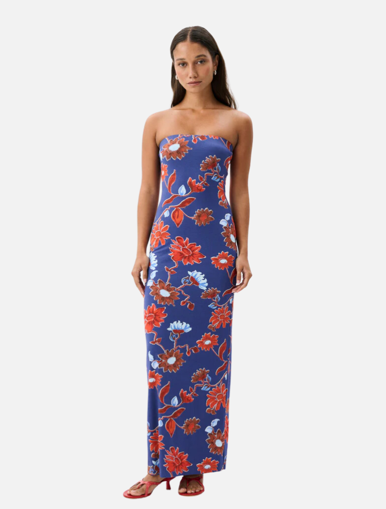 Riva Maxi Dress - Cactus Bloom