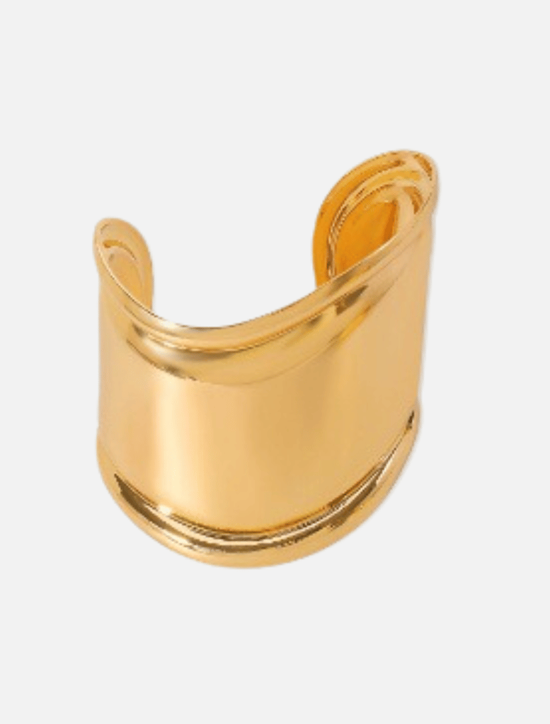 Wave Cuff - Gold - Insurge Clothing