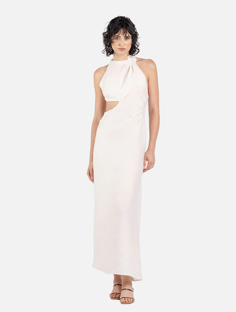 Accent Maxi - Natural Line | Clothing | Birthday, brand-One Fell Swoop, Bridal, Bridal Edit, Clothing, colour-white, Dresses, Maxi Dress, On Sale, price-$250+, Sale, Winter | One Fell Swoop