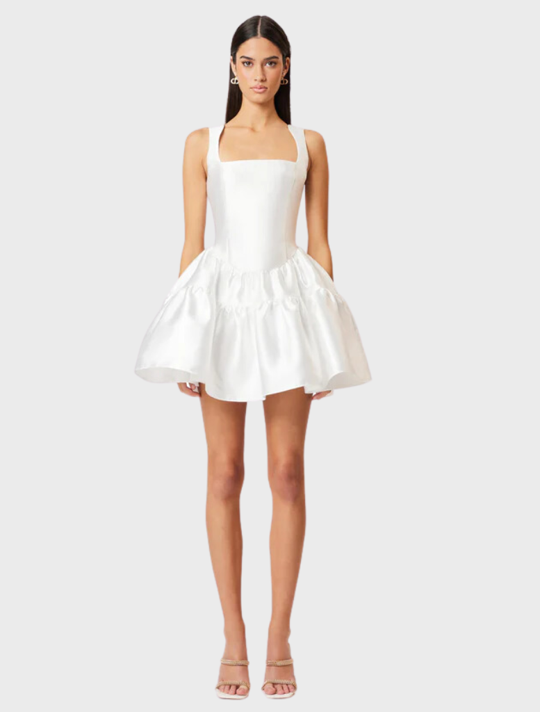 Clothing Oleander Fit And Flare Dress - White