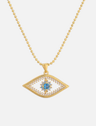 Accessories Evil Eye Necklace - Gold