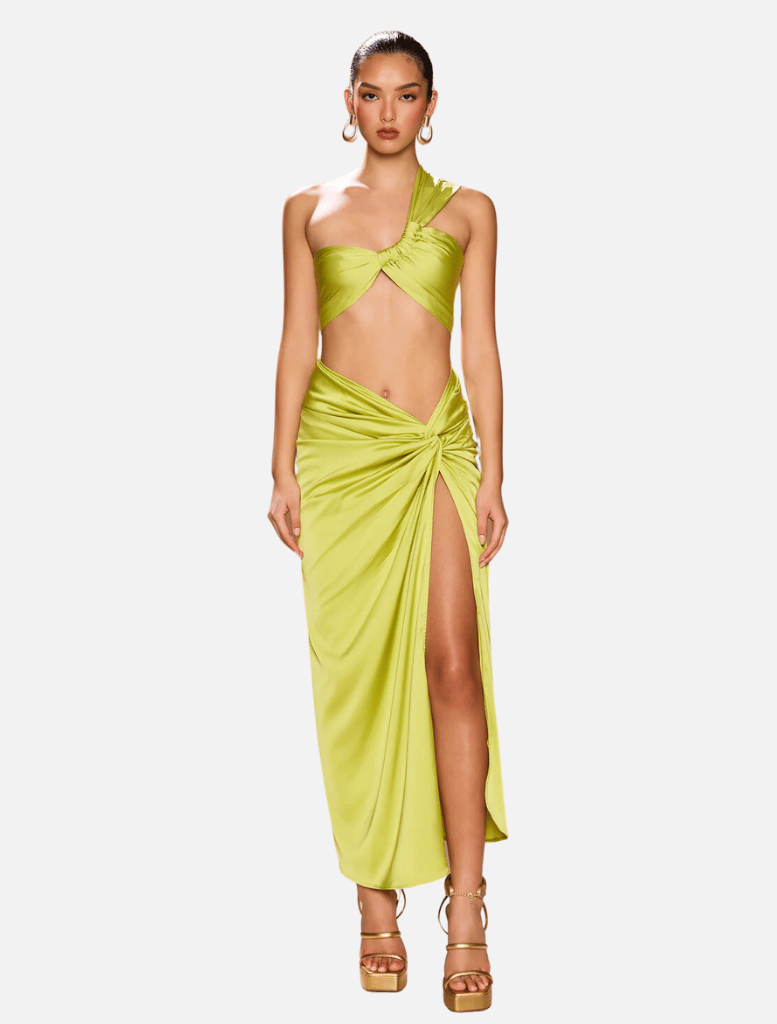 Clothing Petra Set - Chartreuse Green