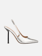 Accessories Aylah Pump Metallic Leather - Silver