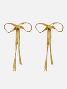 Accessories Queen Bow Earrings - Gold