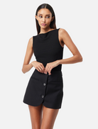 Clothing In Pursuit Mini Skirt - Black