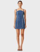 Clothing Cora Denim Mini Dress - Blue