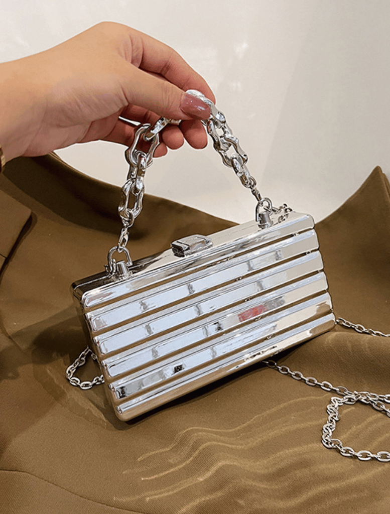 Accessories Cally Box Bag - Silver