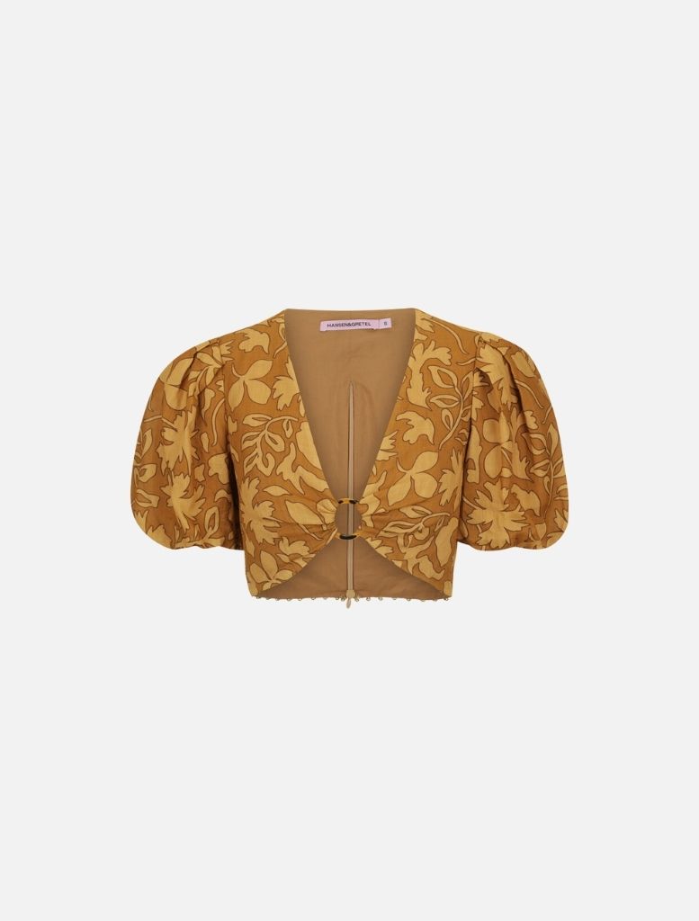 Greer Top - Gold Leaf - Insurge Clothing