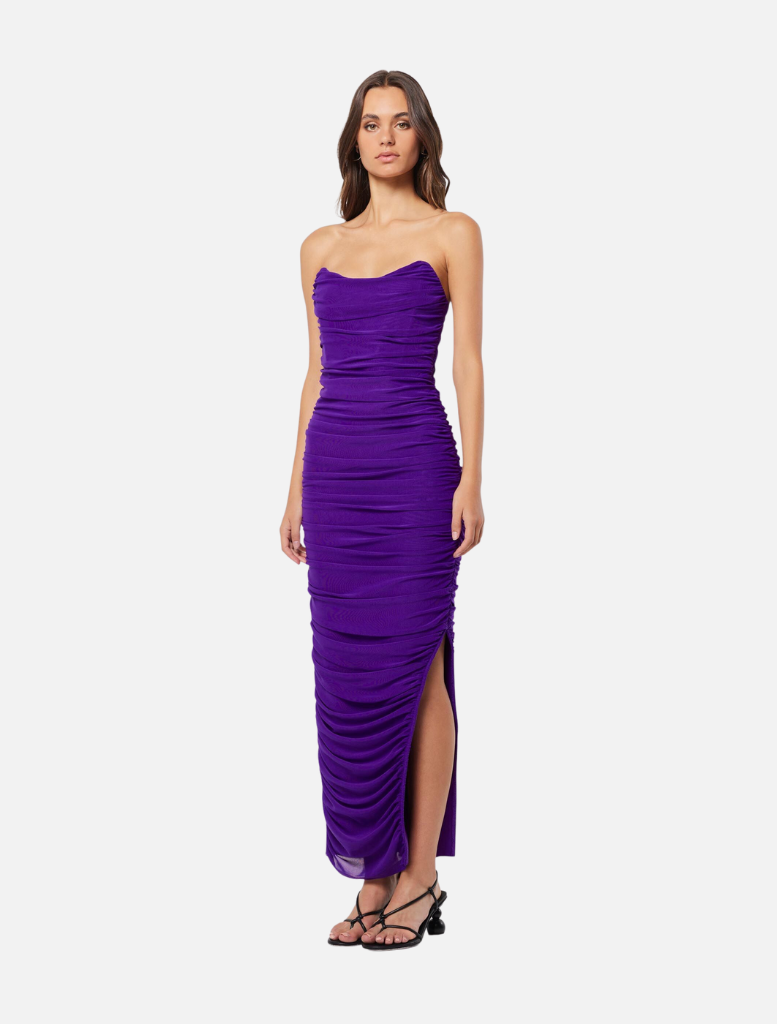 Jessie Maxi Dress - Purple - Insurge Clothing