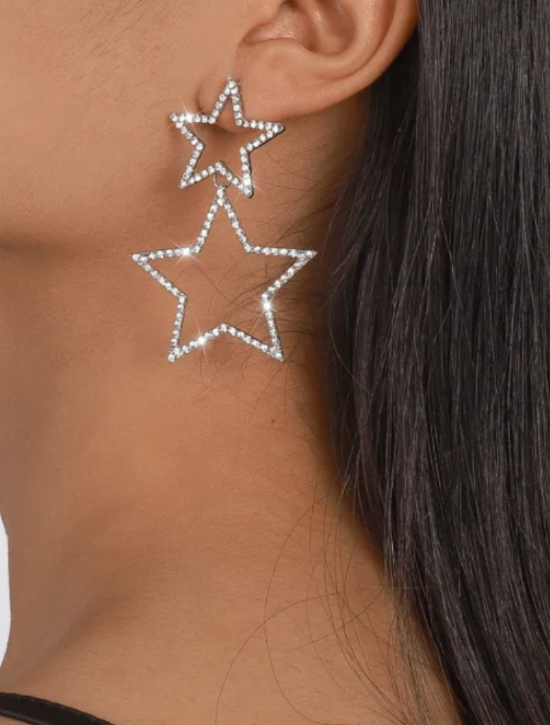 Accessories Mika Star Earrings - Silver