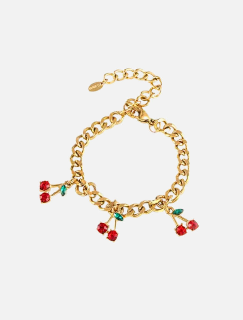 Accessories Cherry Cola Bracelet - Gold