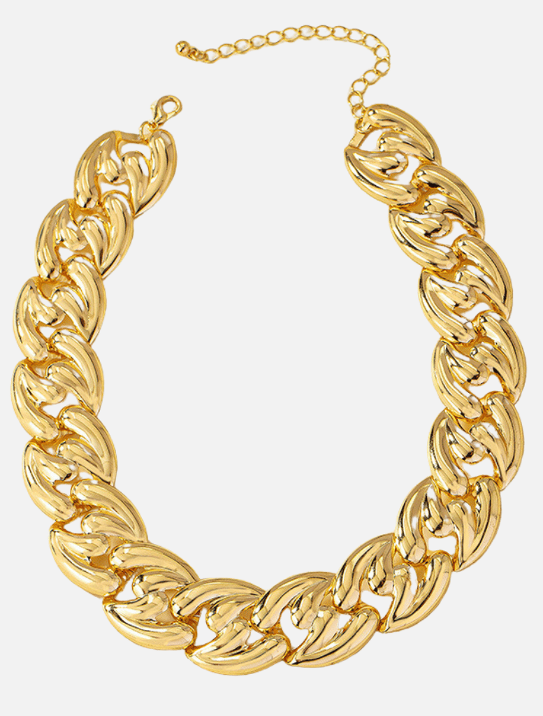 Accessories Twist Chain Choker - Gold