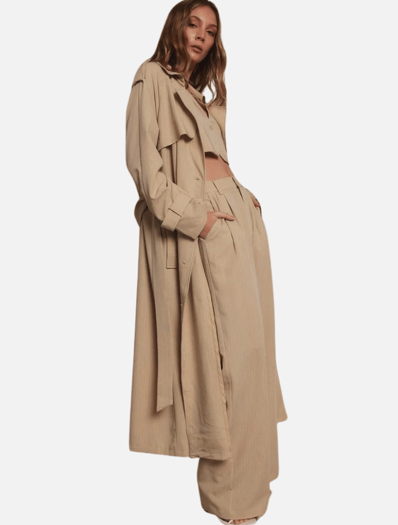 Anderson Trench Coat - Insurge Clothing