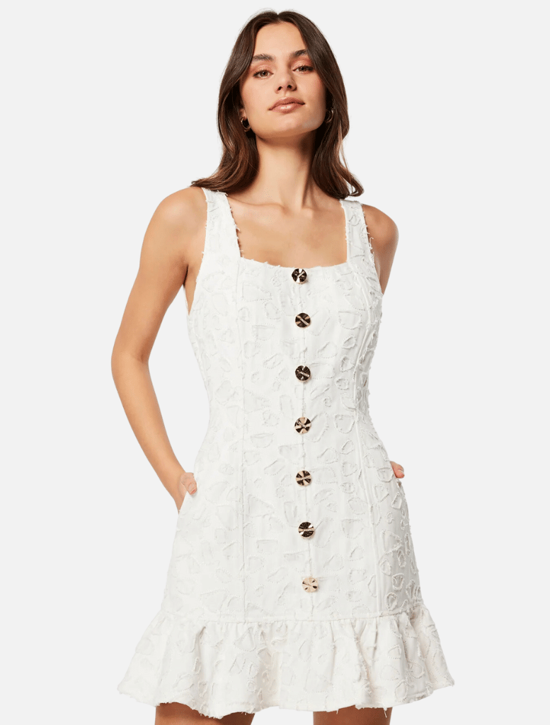 Tender Dress - White - Insurge Clothing