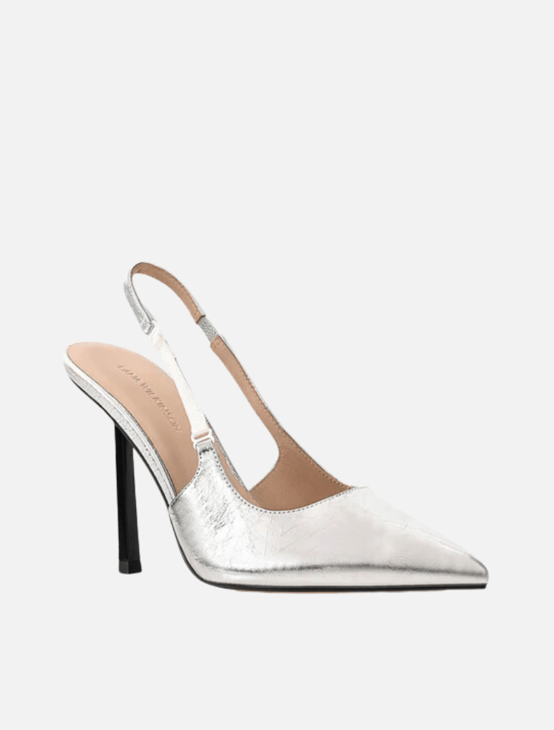 Accessories Aylah Pump Metallic Leather - Silver