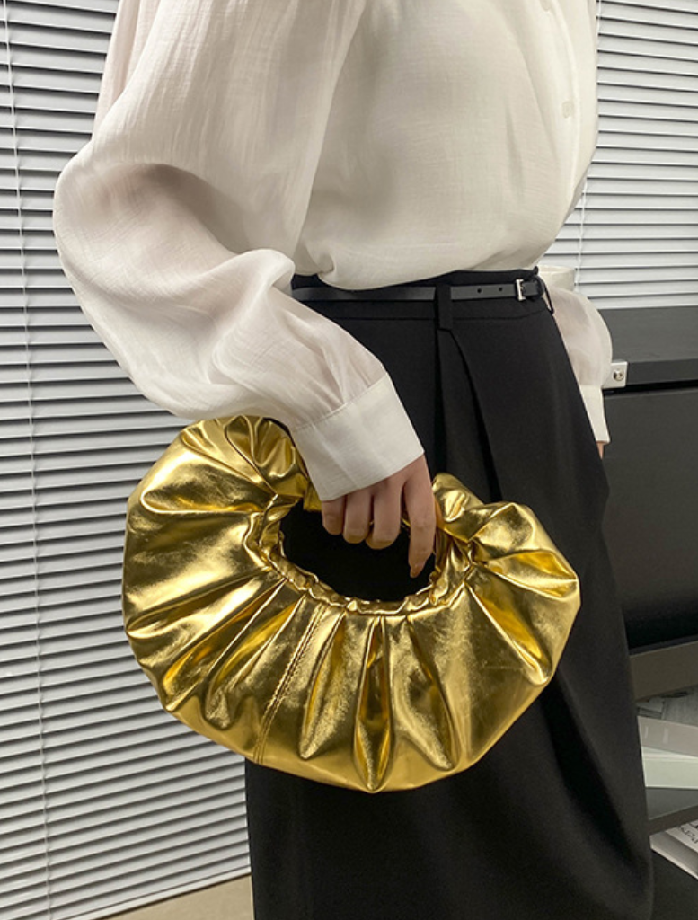 Accessories Simone Croissant Bag - Gold