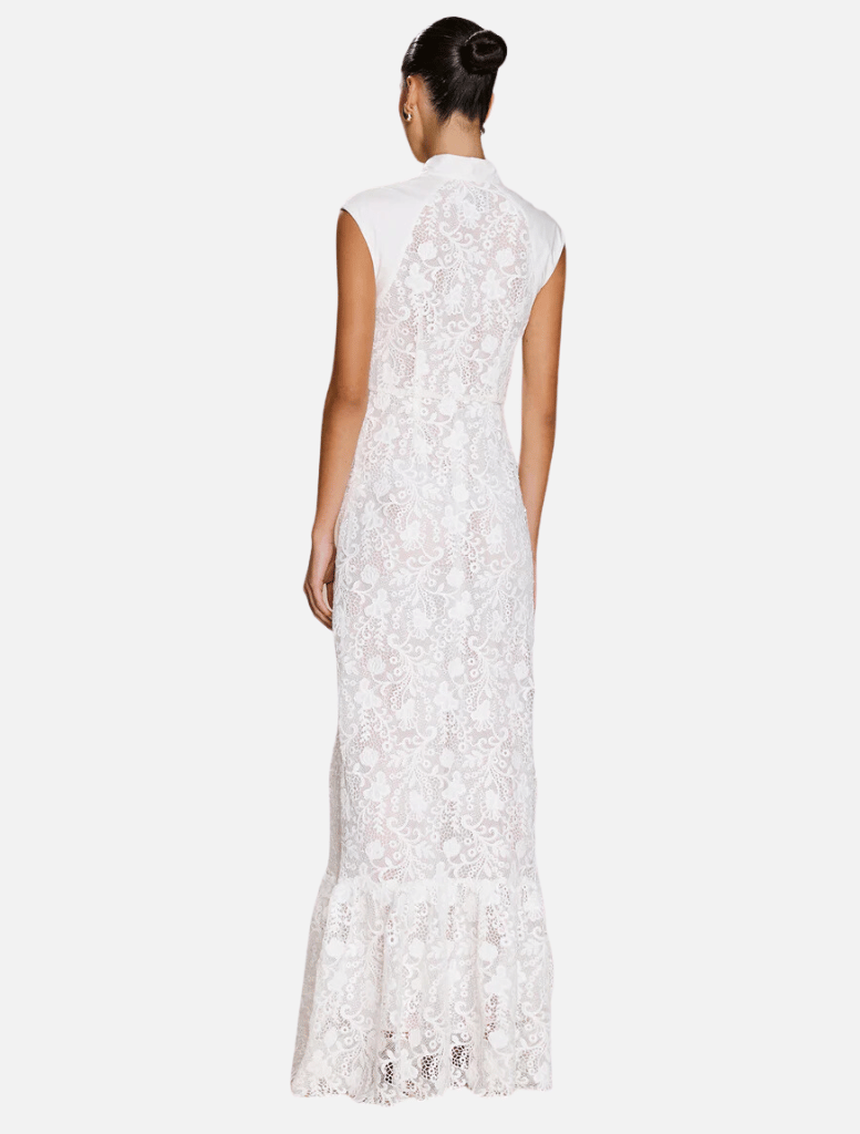 Clothing Layan Lace Dress - White